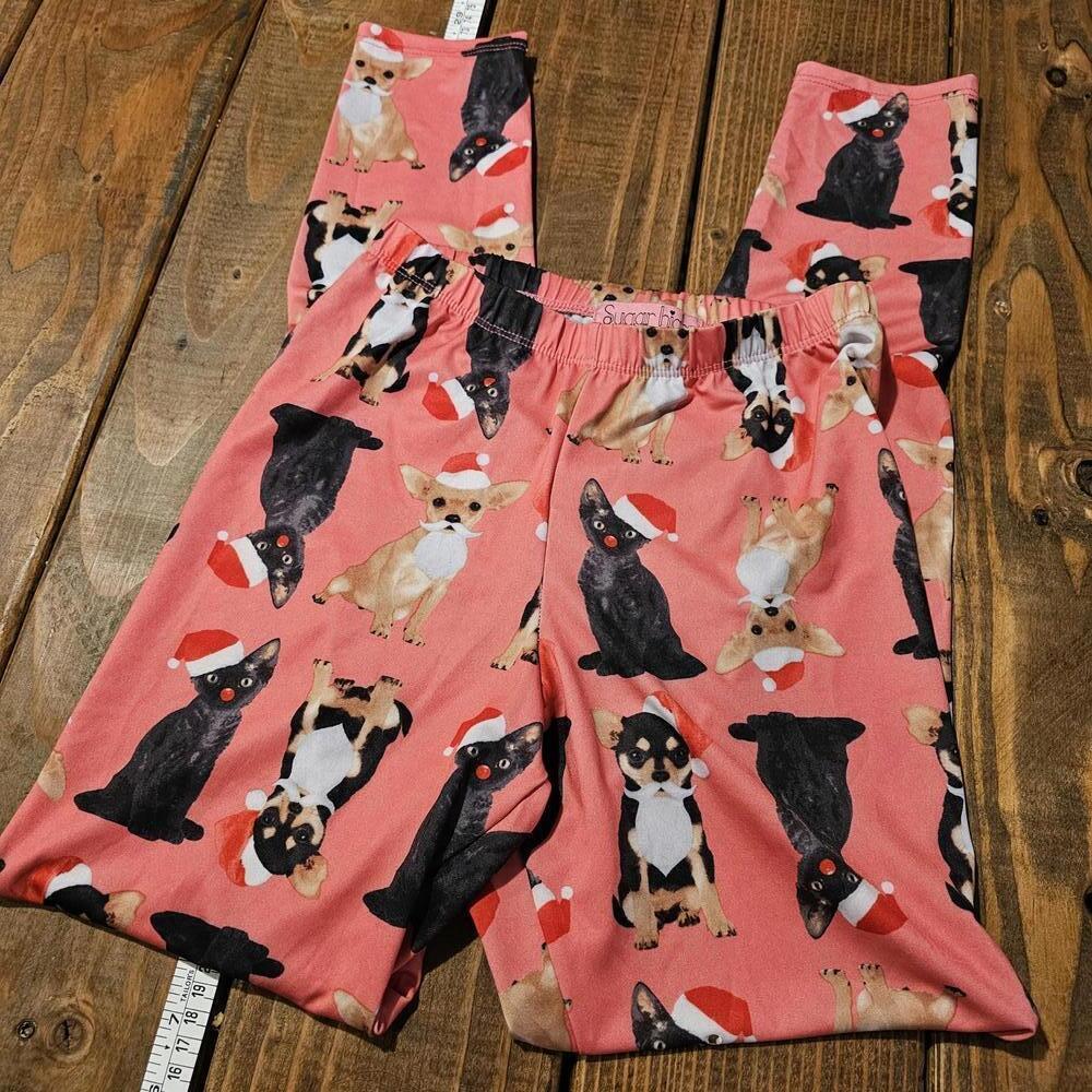Sugar High Multi-Color Pet Print Pajama Pants